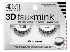 Ardell Strip Lashes, 3D Faux Mink 858