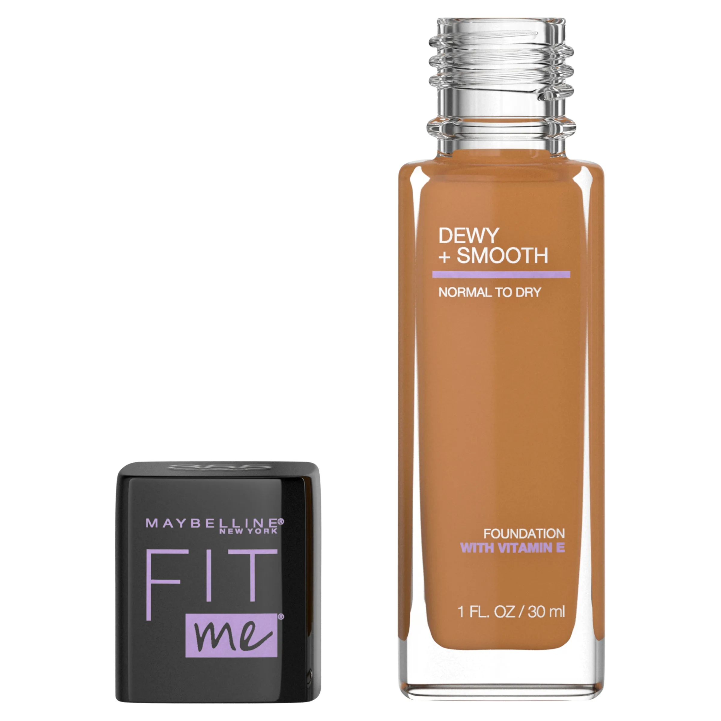 Maybelline Fit Me Dewy  & Smooth Luminous Liquid Foundation - Coconut 355 30mL