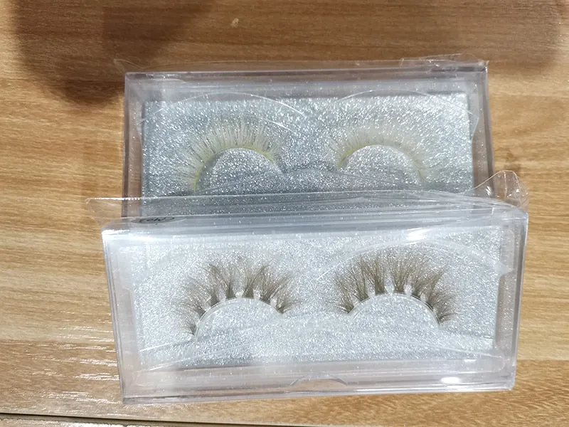 VenusFox Xinemilin BLONDE 3D mink fake lashes wholesale natural individual brown false eyelashes makeup 15 25mm lash extension supplies